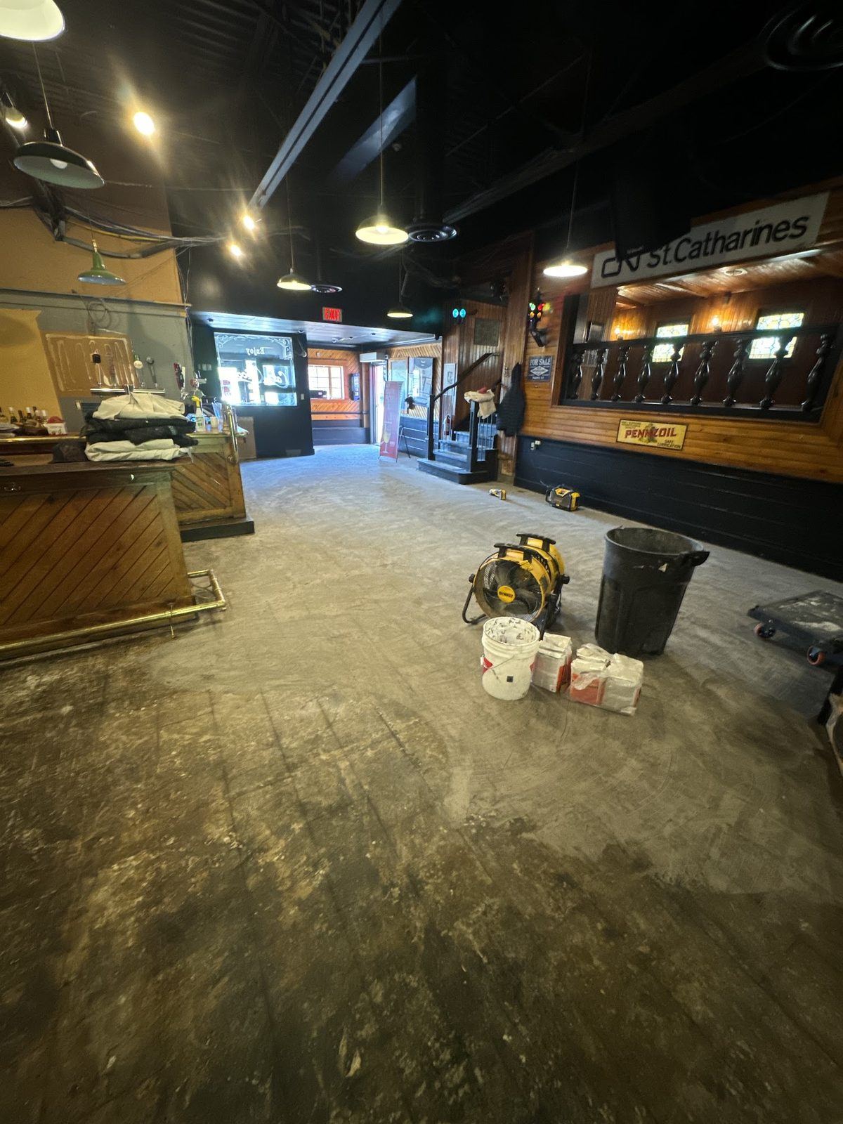 Commercial floor prep