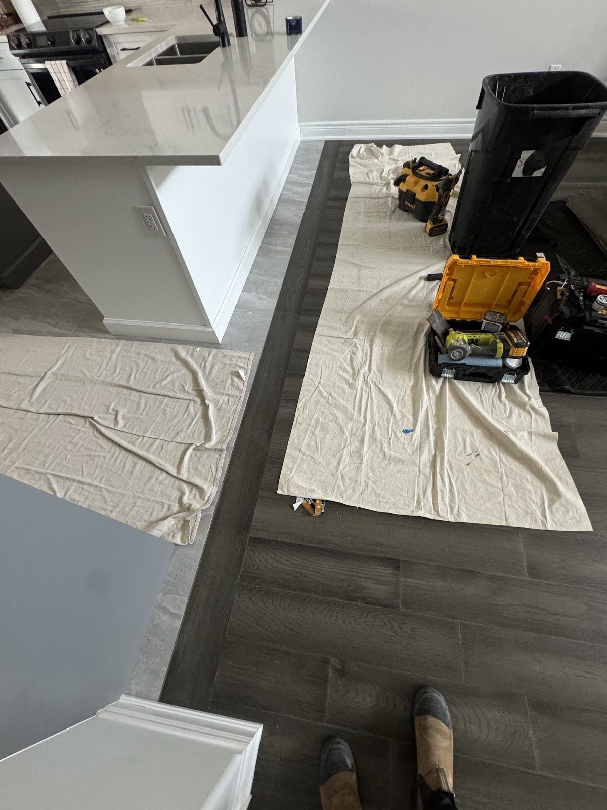 Hardwood floor repair