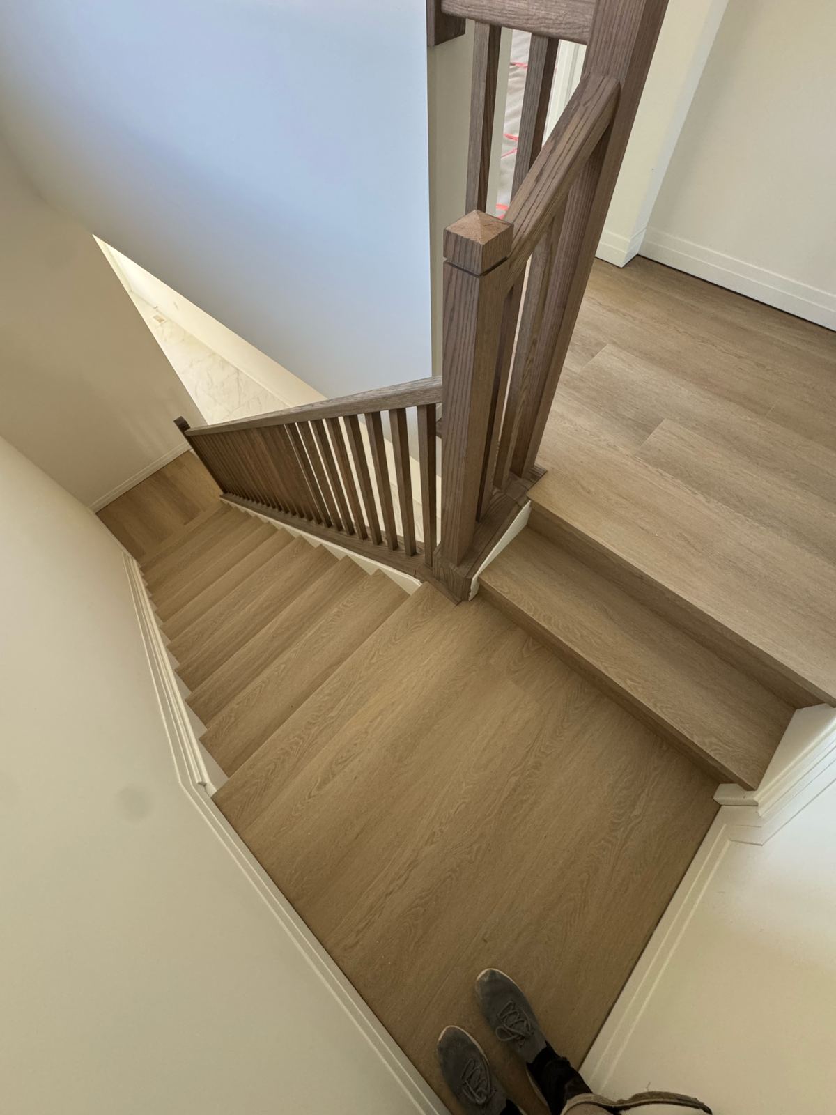 LVP stairs with matching landing, Niagara Falls